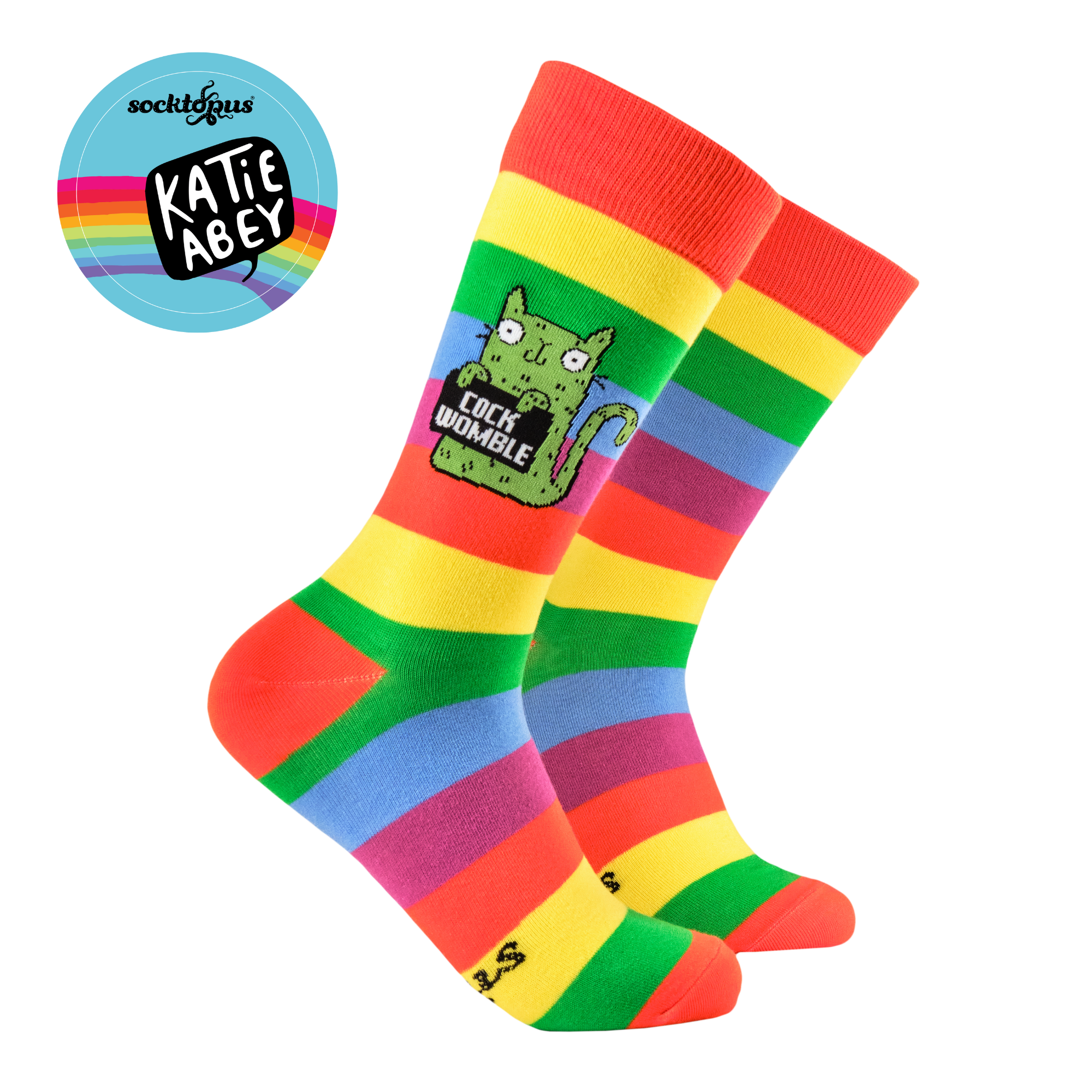 Cock Womble Socks - Socktopus X Katie Abey