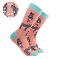 Fluffy Donkeys Socks