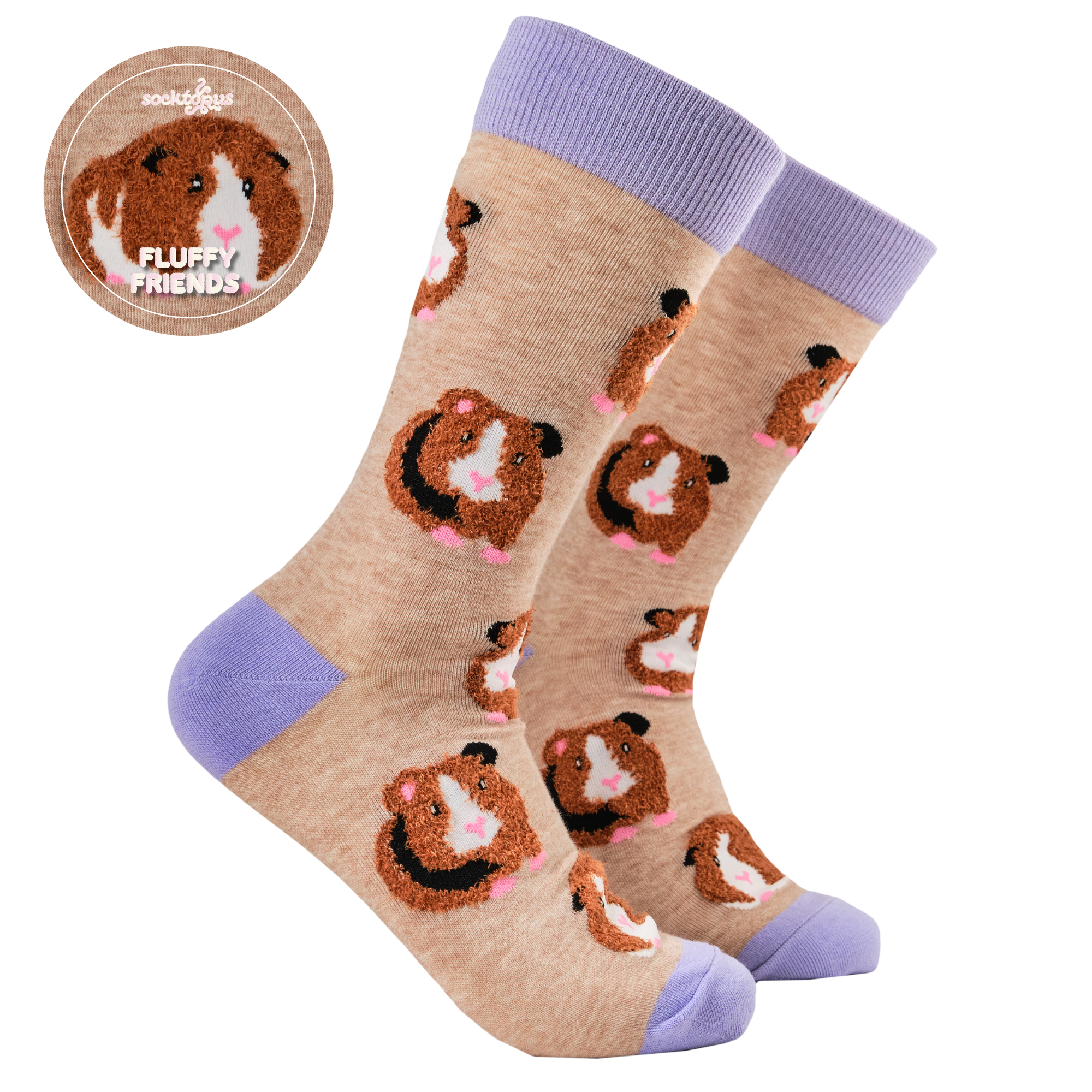 Fluffy Guinea Pigs Socks