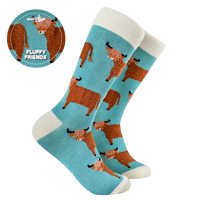 Fluffy Wee Hairy Coo Socks