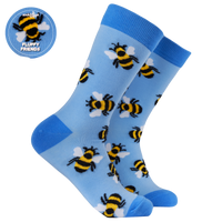 Fluffy Bees Socks