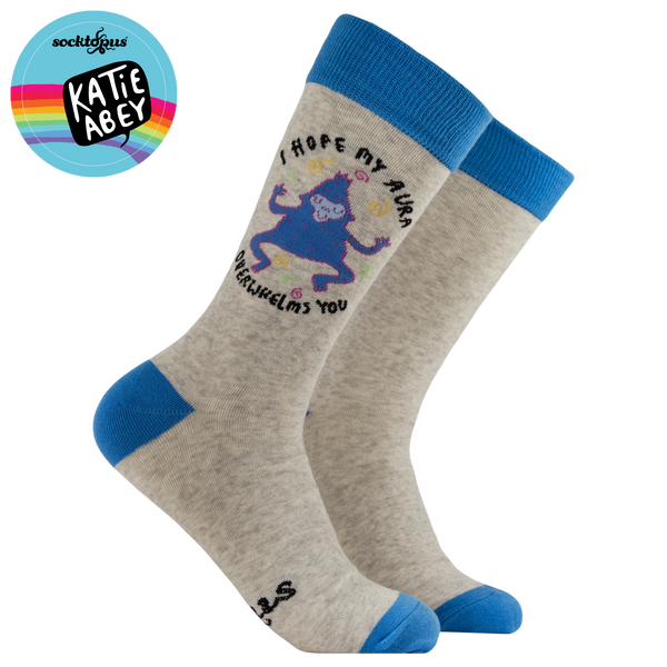 Protect My Aura Socks - Socktopus X Katie Abey