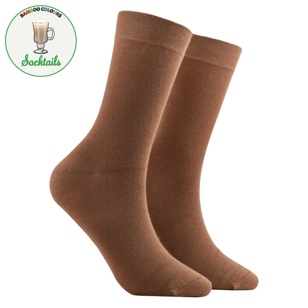 Latte - Bamboo Colours Socks