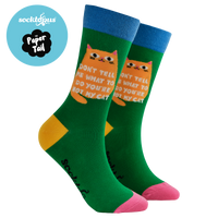 Don't Tell Me What To Do Socks - Paper Tail