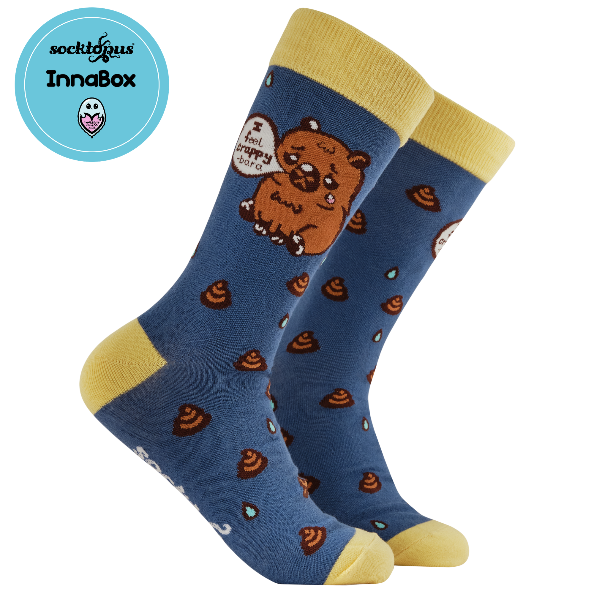 InnaBox - I feel Crappybara Socks