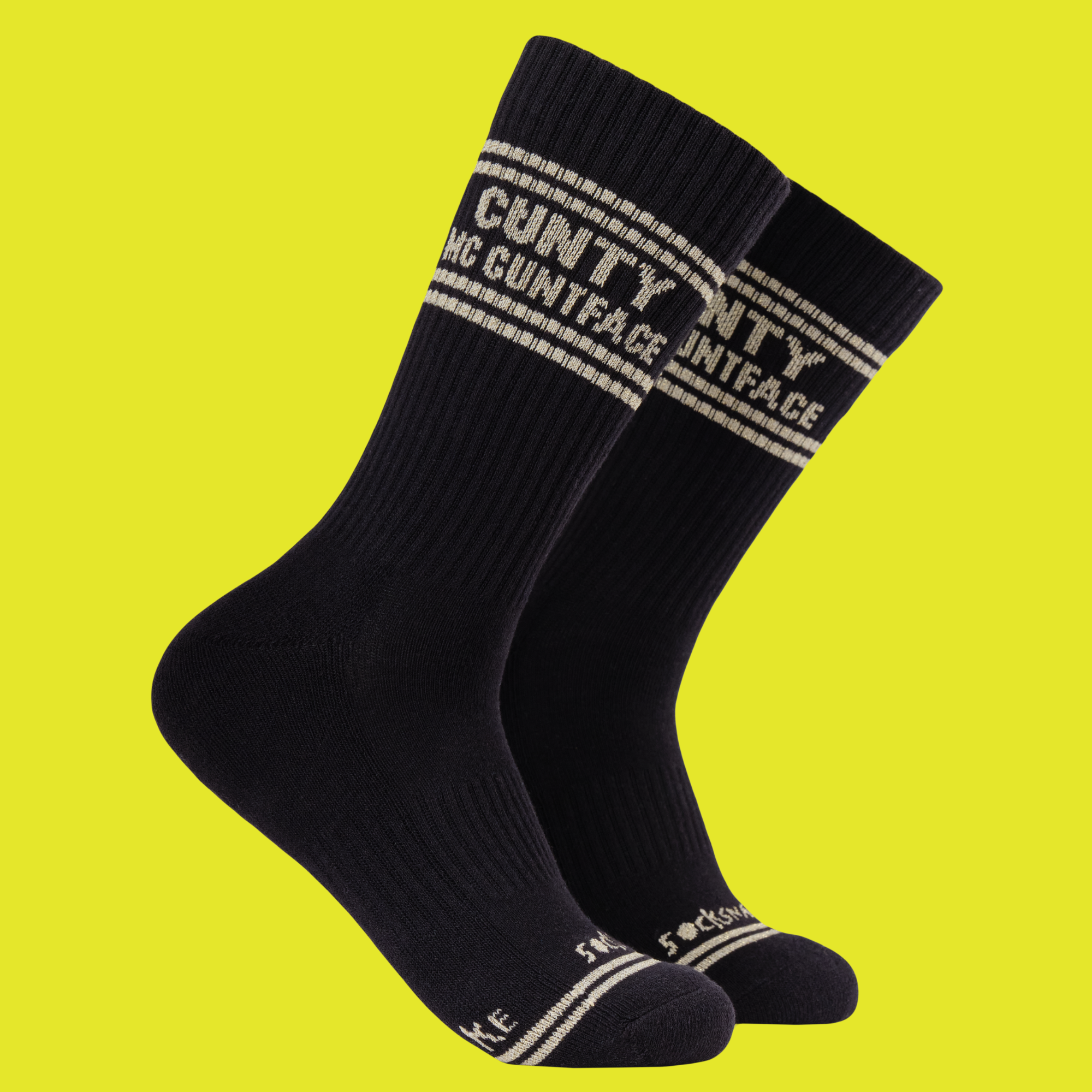 Sweary Sport Socks - Cunty Mc Cuntface