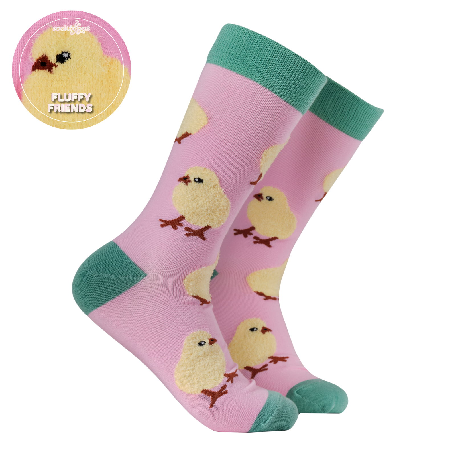 Fluffy Chick Socks