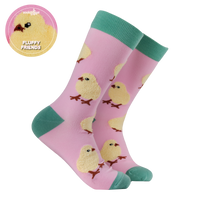 Fluffy Chick Socks