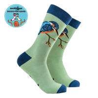 Bird Socks - Colourful Kingfisher