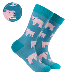 Fluffy Piglet Socks