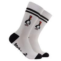 Feathers McGraw Athletic Socks - Wallace and Gromit