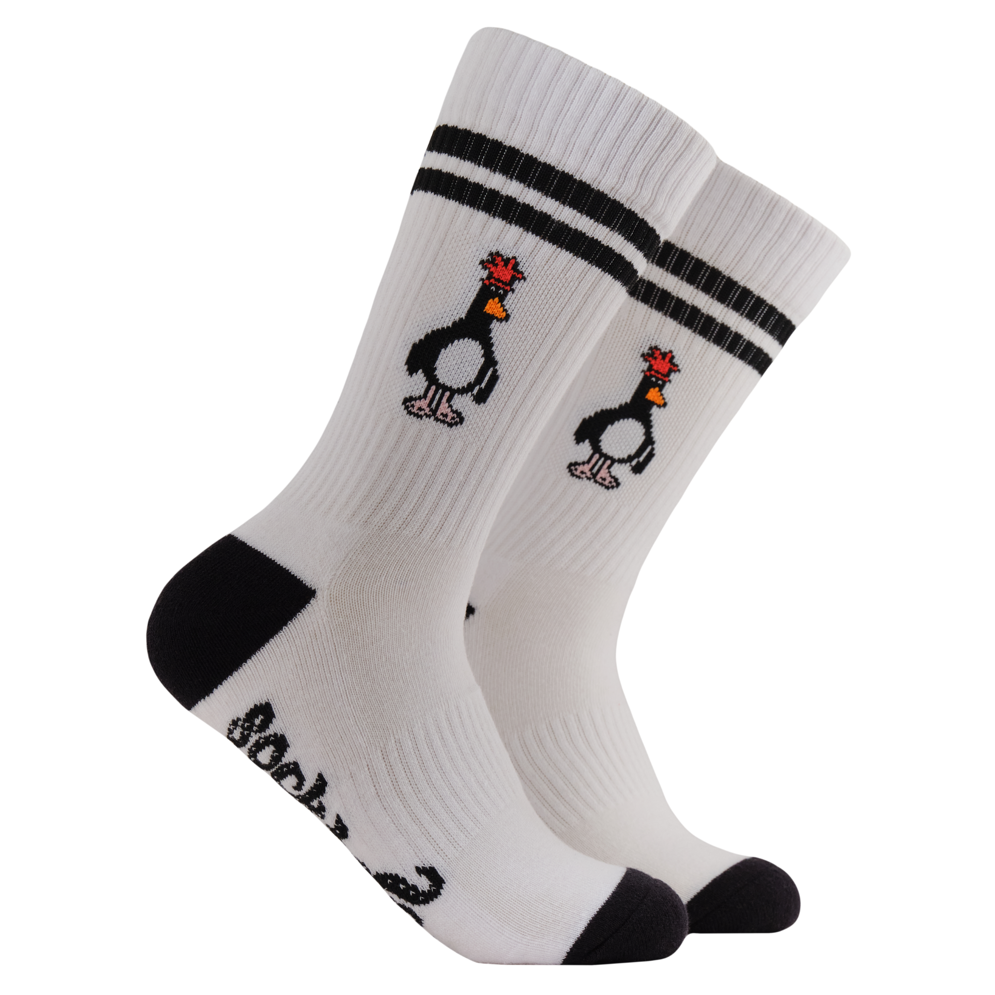Feathers McGraw Athletic Socks - Wallace and Gromit