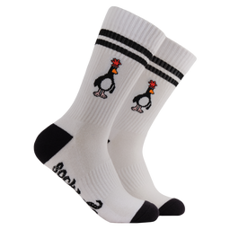 Feathers McGraw Athletic Socks - Wallace and Gromit