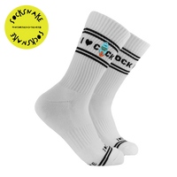Sweary Sport Socks - I Love C*ck