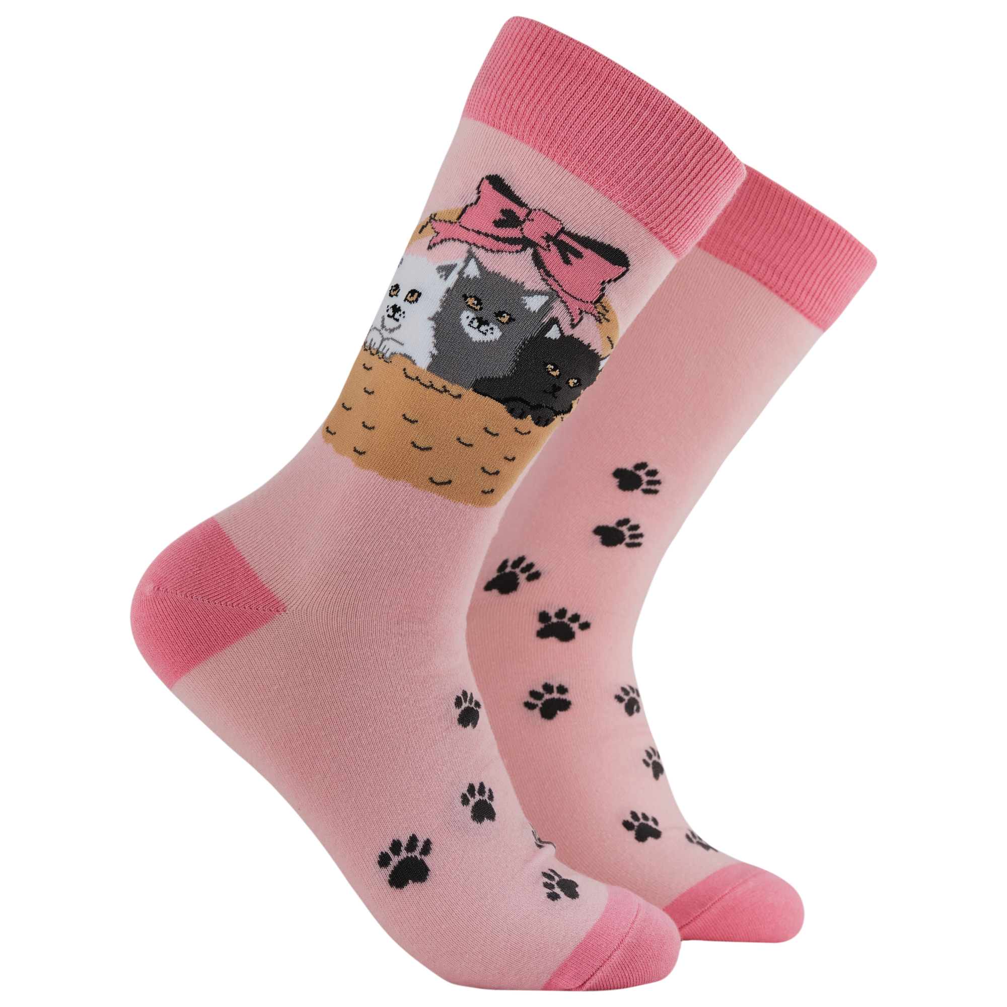 Kitten Socks - Litter Basket