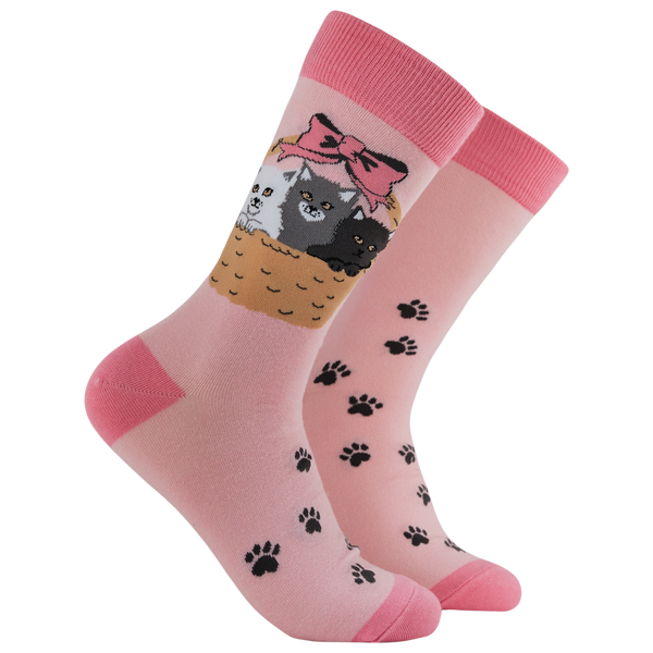 Kitten Socks - Litter Basket