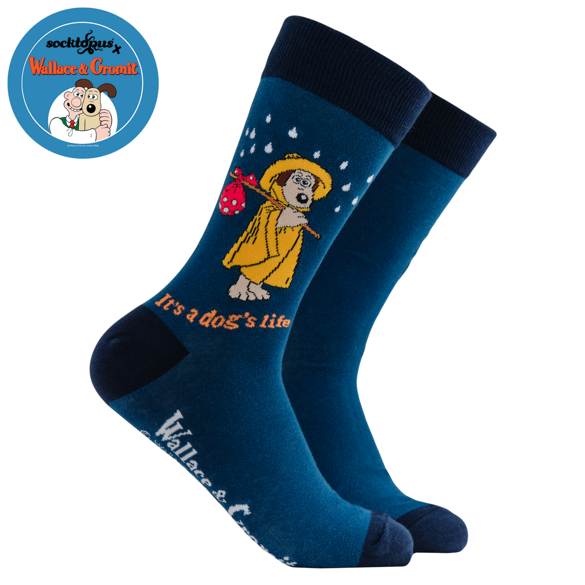 It's a Dog's Life Socks - Wallace and Gromit