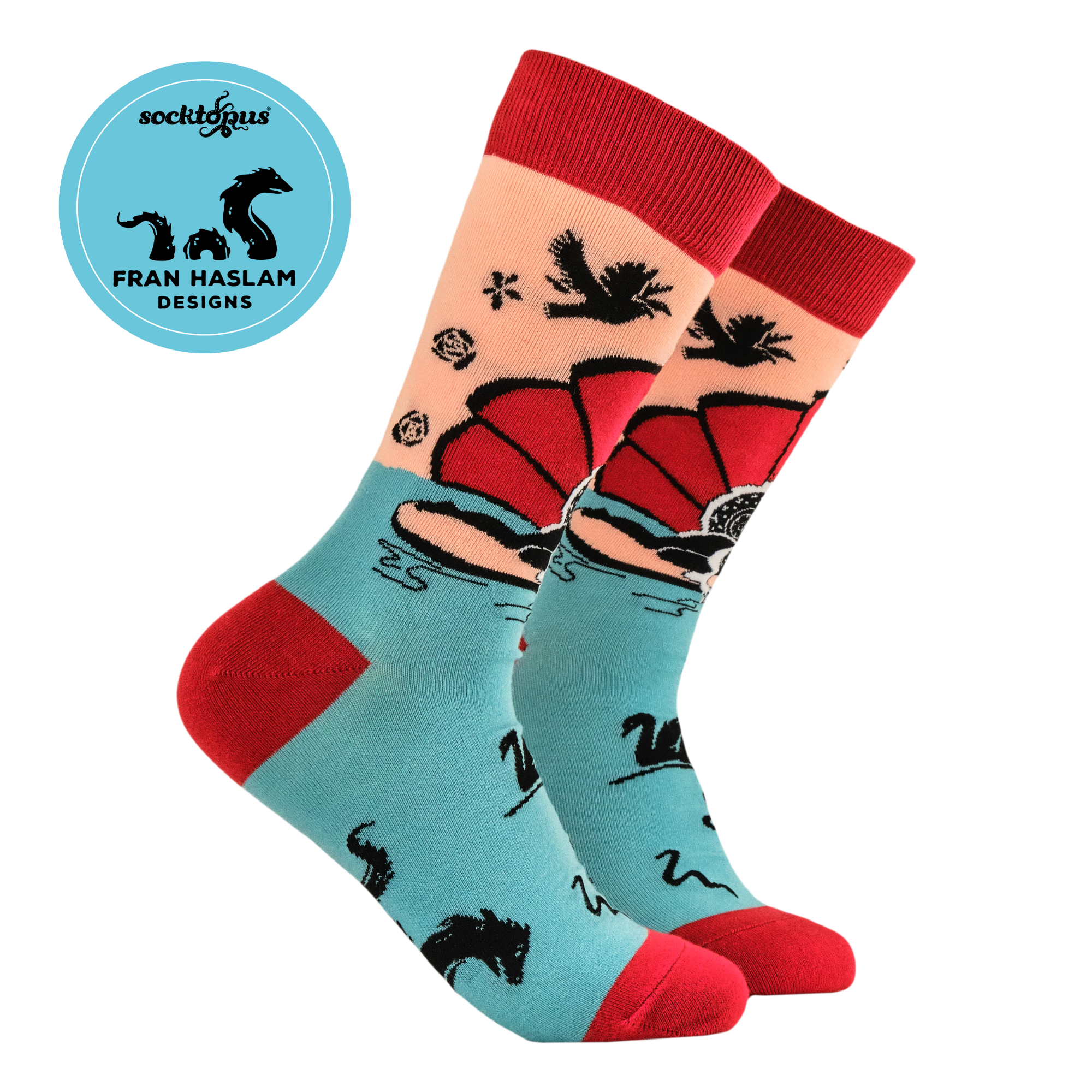 Aphrodite Socks - Fran Haslam