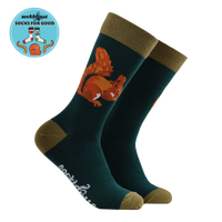 Squirrel Socks - Robert E Fuller