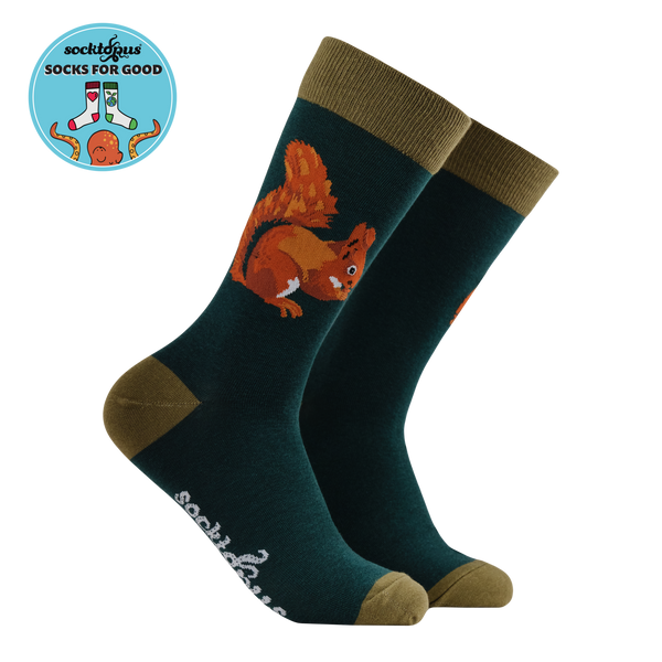 Squirrel Socks - Robert E Fuller