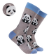Fluffy Panda Socks