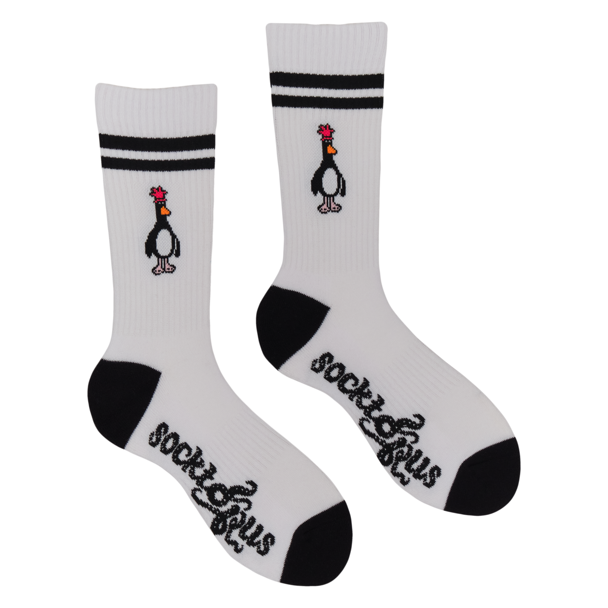 Feathers McGraw Athletic Socks - Wallace and Gromit