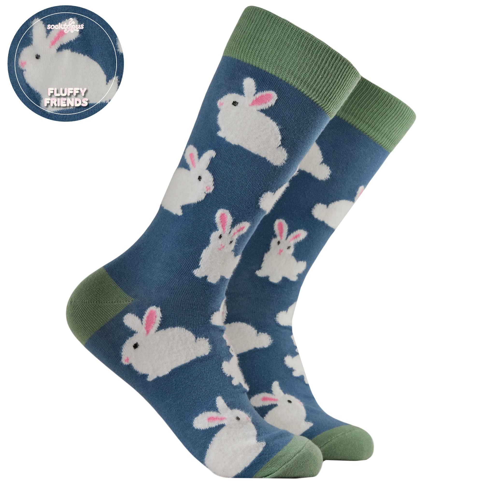 Fluffy Bunnies Socks
