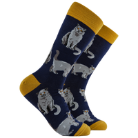 British Shorthair Cat Socks - Short Hair Don't Care