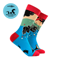 Fall of Icarus Socks - Fran Haslam