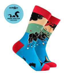 Fall of Icarus Socks - Fran Haslam