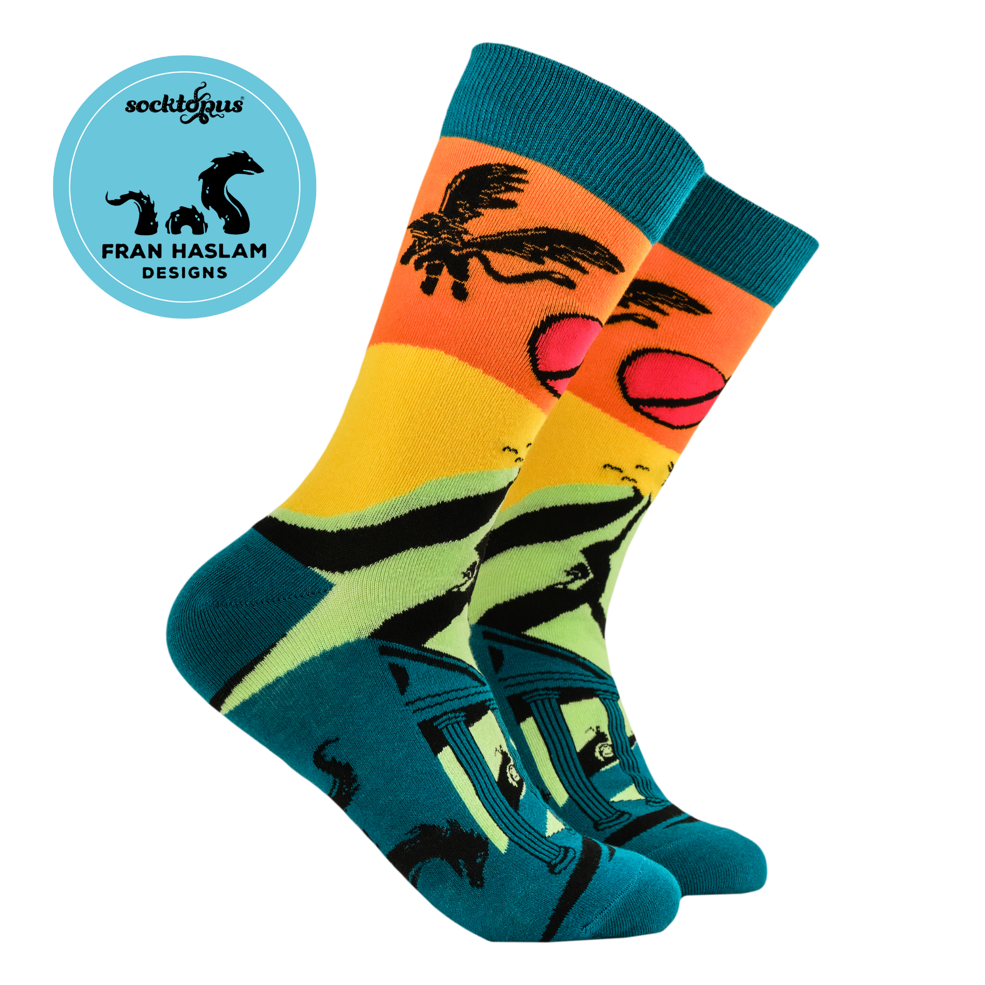 Mount Olympus Socks - Fran Haslam