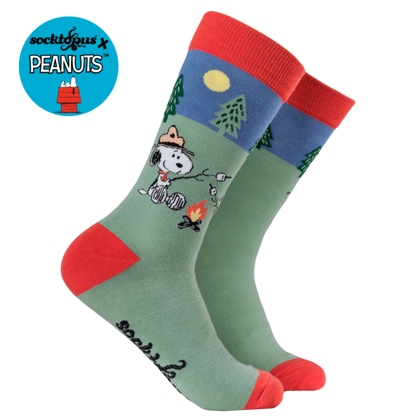 Happy Campers Socks - Peanuts