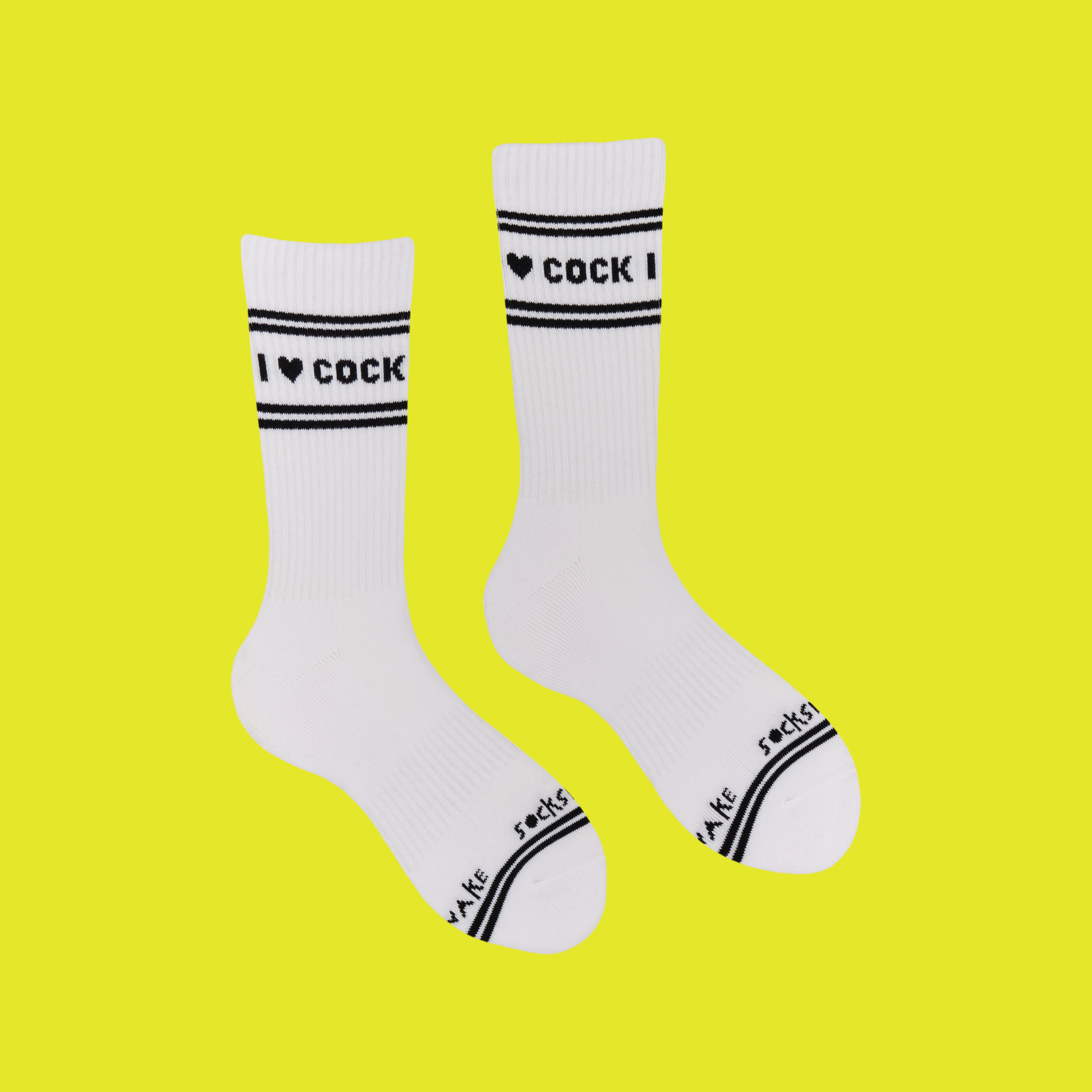 Sweary Sport Socks - I Love C*ck