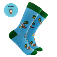 Aye Up Duck Socks - Luke Horton