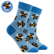 Fluffy Bees Mini Socks