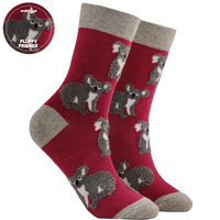Fluffy Koalas Mini Socks