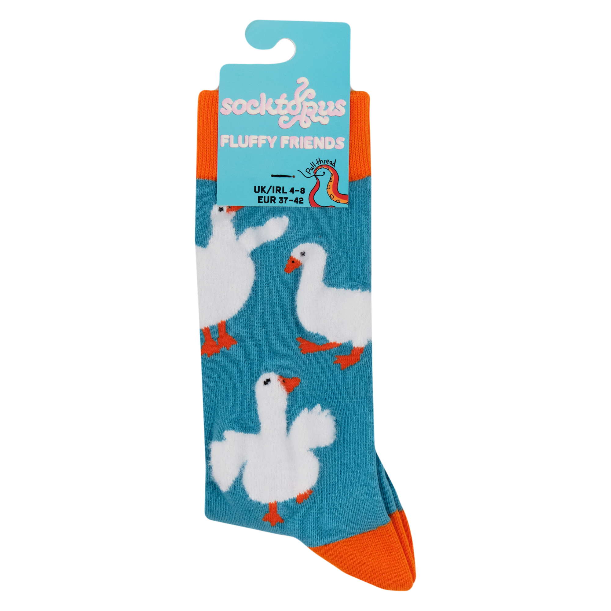 Fluffy Silly Goose Socks