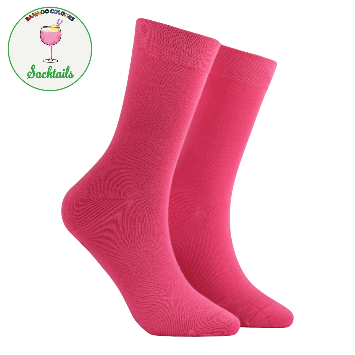 Pink Gin - Bamboo Colours Socks
