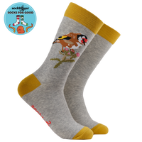 Goldfinch Socks - Robert E Fuller