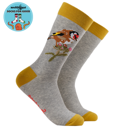 Goldfinch Socks - Robert E Fuller