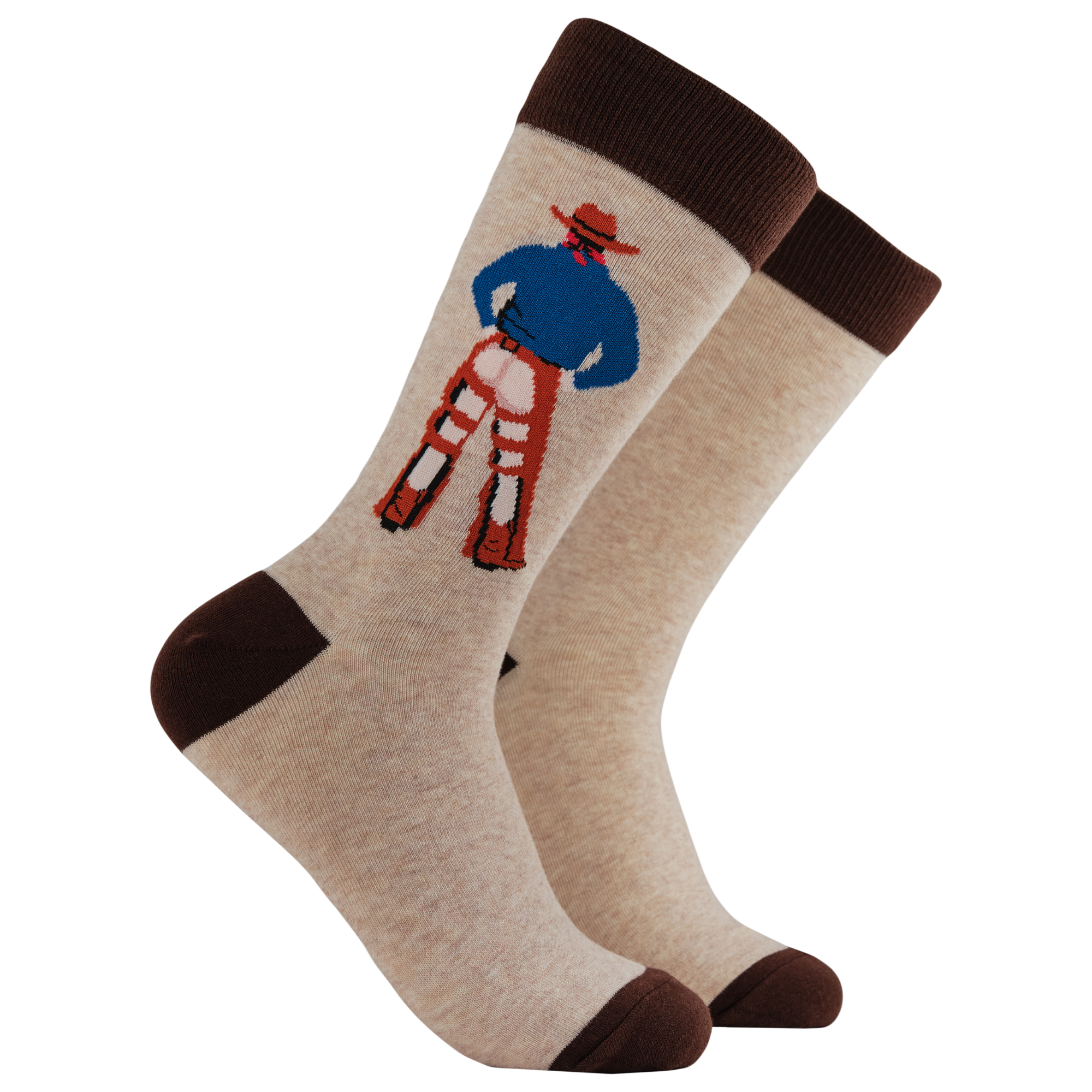 Cowboy Socks - Raw Hide