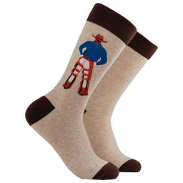 Cowboy Socks - Raw Hide
