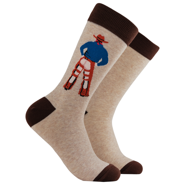 Cowboy Socks - Raw Hide