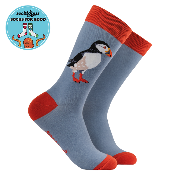 Puffin Socks - Robert E Fuller