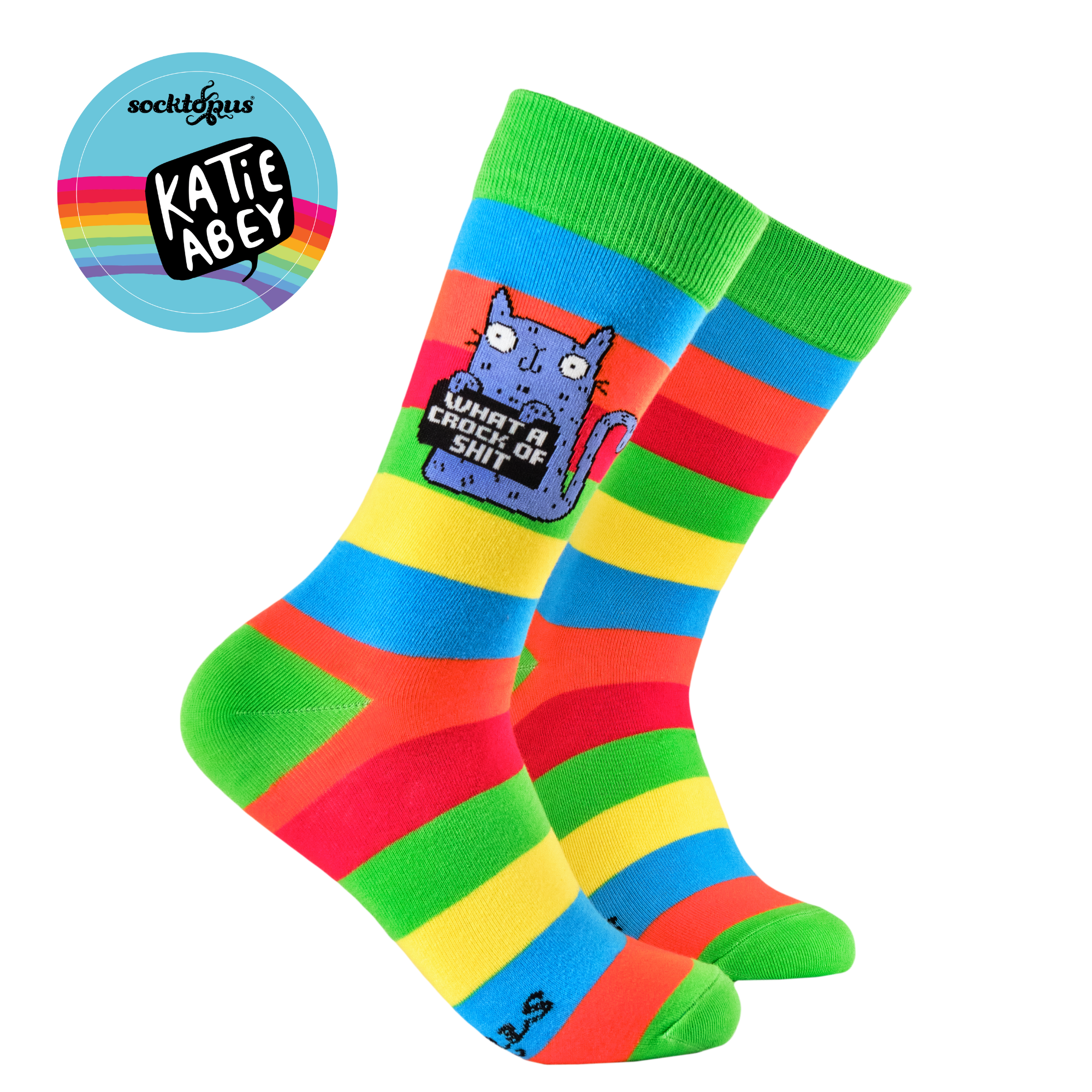 What a Crock of Shit Socks - Socktopus X Katie Abey