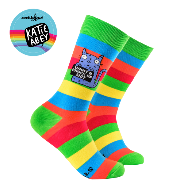 What a Crock of Shit Socks - Socktopus X Katie Abey