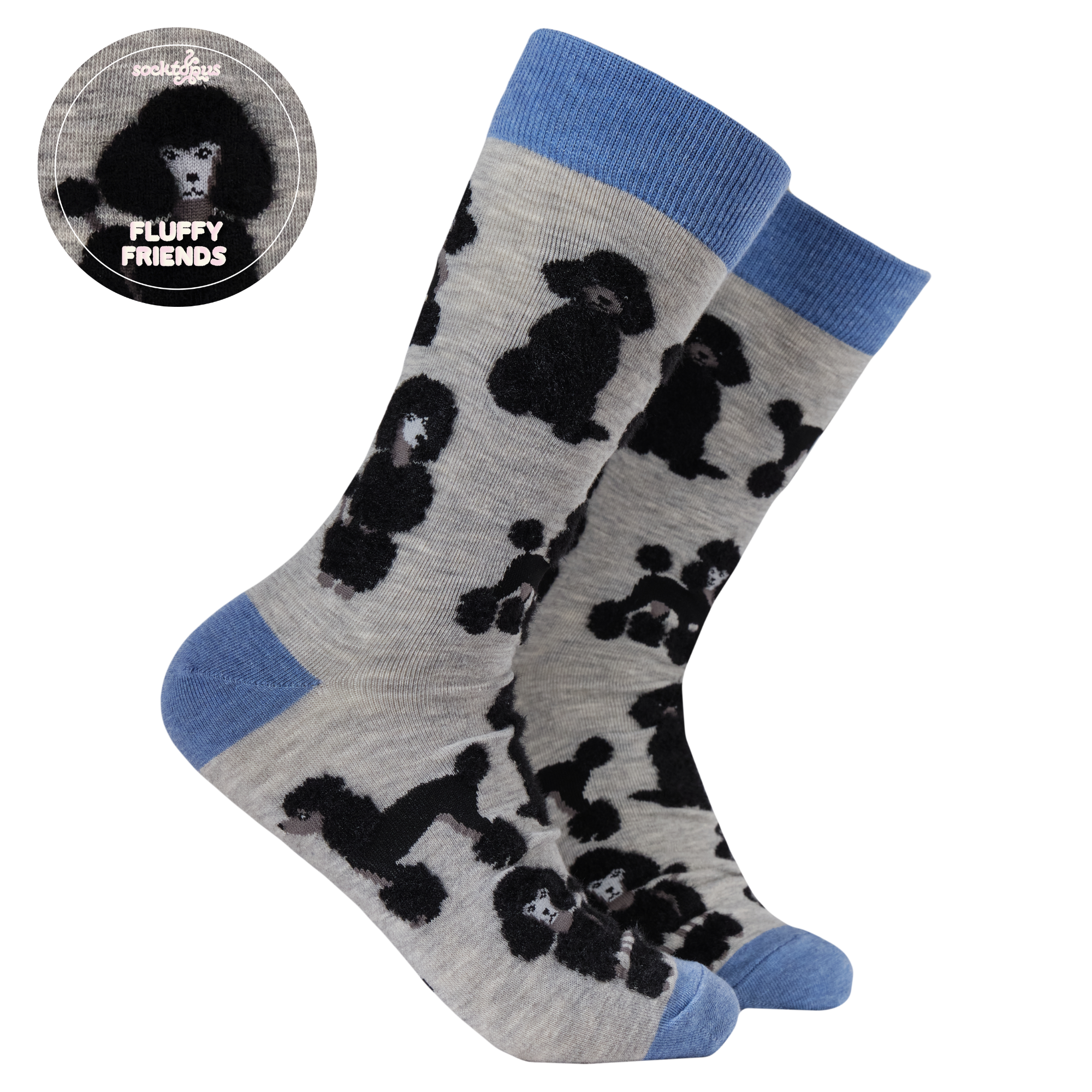 Fluffy Poodles Socks