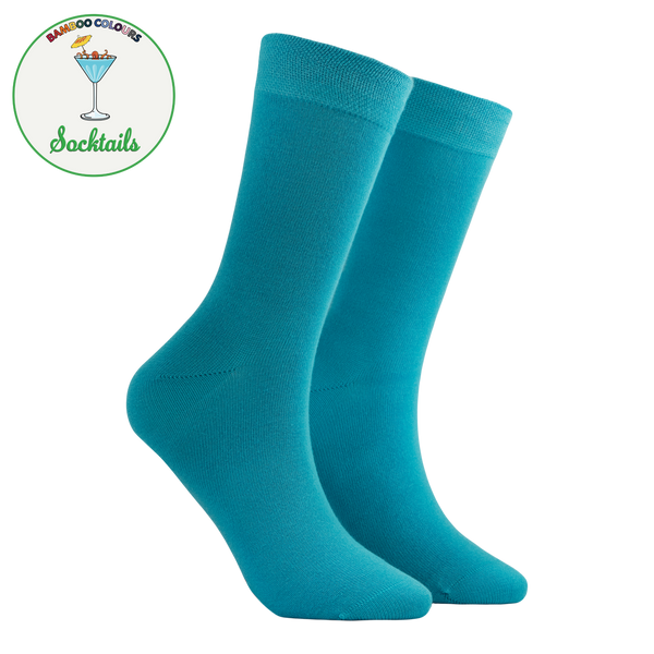 Socktopus Blue Cocktail - Bamboo Colours Socks