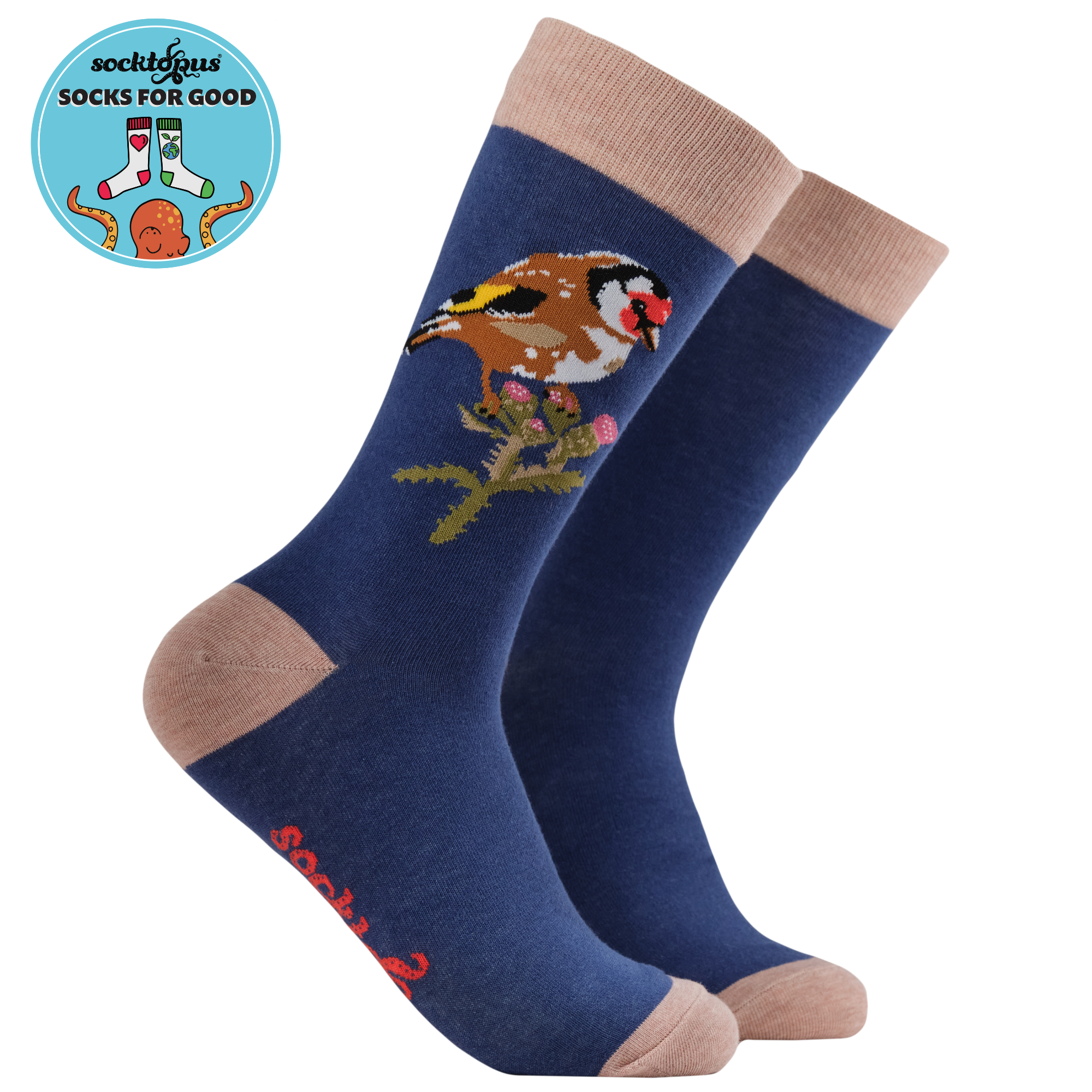 Goldfinch Socks - Robert E Fuller