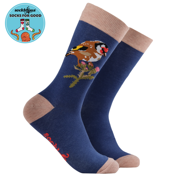 Goldfinch Socks - Robert E Fuller